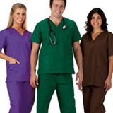 medical uniforms nursing scrubs stores near me logo