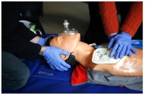 cpr training demo